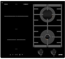 Gorenje | Hob | GCI691BSC | Induction and gas | Number of burners/cooking zones 4 | Rotary knobs | Timer | Black (GCI691BSC)