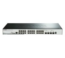 D-Link DGS-1510-28P network switch Managed L3 Gigabit Ethernet (10/100/1000) Power over Ethernet (PoE) Black (DGS-1510-28P/E)