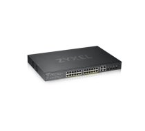 Zyxel GS1920-24HPV2 Managed Gigabit Ethernet (10/100/1000) Power over Ethernet (PoE) Black (GS1920-24HPV2-EU0101F)