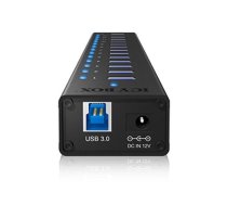 ICY BOX IB-AC6113 USB 3.2 Gen 1 (3.1 Gen 1) Type-B 5000 Mbit/s Black (IB-AC6113)