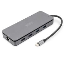 DIGITUS Dockingstation USB-C 11 Port mit M2 SSD Slot (DA-70896)