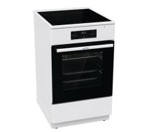Gorenje | Cooker | GEIT5C60WPG | Hob type Induction | Oven type Electric | White | Width 50 cm | Grilling | Depth 59.4 cm | 70 L (GEIT5C60WPG)
