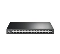 TP-Link JetStream 48-Port Gigabit and 4-Port 10GE SFP+ L2+ Managed Switch with 48-Port PoE+ (B9389AA705E7745B76A84A26CE11433939D1EC90)