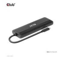 CLUB3D USB Gen 1 Type-C 8-in-1 MST Dual 4K60Hz Display Travel Dock (CSV-1597)