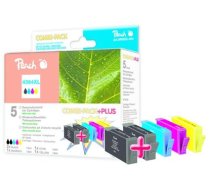 Peach 316405 ink cartridge 5 pc(s) Black, Cyan, Magenta, Yellow (PI300-405)