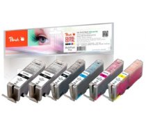 Peach PI100-294 ink cartridge 6 pc(s) Black, Cyan, Magenta, Photo black, Yellow (PI100-294)