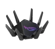 ASUS ROG Rapture GT-AX11000 Pro wireless router Gigabit Ethernet Tri-band (2.4 GHz / 5 GHz / 5 GHz) Black (90IG0720-MU2A00)