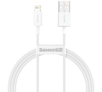 Baseus CALYS-A02 mobile phone cable White 1 m USB A Lightning (B86A99B71C68F4994327B9C074D4893F5F8B0A3C)