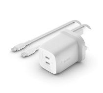 Belkin BOOST Charge 65W Dual PD USB-C + 2m Cable WCH013vf2MWH-B6 (WCH013VF2MWH-B6)