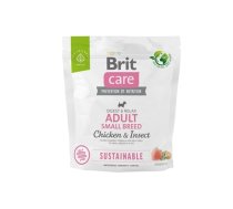 BRIT Care Dog Sustainable Adult Small Breed Chicken & Insect - dry dog food - 1 kg (0E2DCF55F5EE9312E474A791C997687E4A05B2C1)