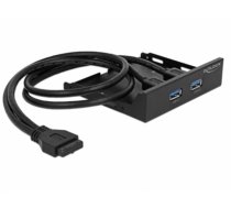 Delock 3.5″ Front Panel > 2 x USB 3.0 (63994)