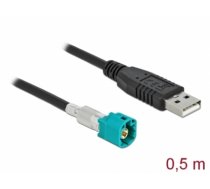 Delock Cable HSD Z male to USB 2.0 Type-A male 0.5 m (90489)