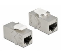 Delock Keystone Module RJ45 jack to RJ45 jack Cat.6A (86996)