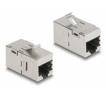 Delock Keystone Module RJ45 jack to RJ45 jack Cat.6A (87161)