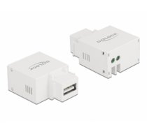 Delock Keystone Module USB Type-A Charging Port 2.1 A white (87791)