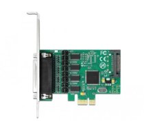 Delock PCI Express Card to 4 x Serial RS-232 with voltage supply (89938)