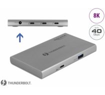 Delock Thunderbolt™ 4 Hub 3 Port with additional SuperSpeed USB 10 Gbps Type-A Port - 8K (64157)