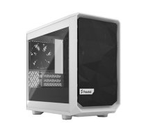 Fractal Design | Meshify 2 Nano | Side window | White TG clear tint | ITX | Power supply included No | ATX (FD-C-MES2N-02)