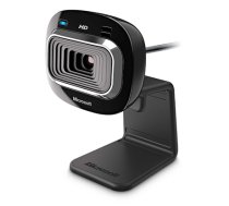 Microsoft LifeCam HD-3000 webcam 1 MP 1280 x 720 pixels USB 2.0 Black (T3H00012)