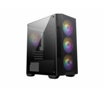 MSI MAG FORGE M100A computer case Micro Tower Black, Transparent (MAG FORGE M100A)