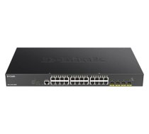 Przełącznik DGS-1250-28XMP 24GE PoE+ 4SFP+  (DGS-1250-28XMP/E)