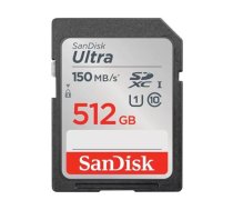 Atmiņas karte Sandisk Ultra SDXC 512GB  (SDSDUNC-512G-GN6IN)