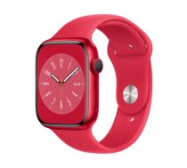 Apple Watch Series 8 GPS + Cellular 45mm (PRODUCT)RED Aluminium Case with (PRODUCT)RED Sport Band - Regular (MNKA3EL/A)