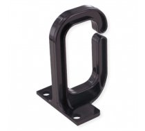Value 19" cable manager, 40x80mm, plastic, black (26.99.0323)