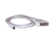 C2G 8-pin Mini-Din Male MAC to DB25M Hayes-Compatible Modem Cable networking cable Beige 3.04 m (02996)