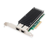 DIGITUS PCI Expr Card 2x Cat6a RJ45 High+Lowprofile (DN-10163)