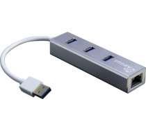 HUB USB Argus Argus 1x RJ-45  + 3x USB-A 3.0 (88885471) (88885471)