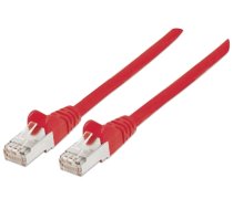 Intellinet Network Patch Cable, Cat6, 5m, Red, Copper, S/FTP, LSOH / LSZH, PVC, RJ45, Gold Plated Contacts, Snagless, Booted, Lifetime Warranty, Polybag (735629)