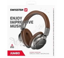 Swissten Jumbo Bluetooth Headphones with FM / AUX (52510610)