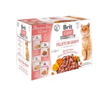 BRIT Care Cat Adult Fillets in Gravy - wet cat food - 12x 85g (3338209F2DAAE988A6DF2EAE58E6C7AD6668A752)