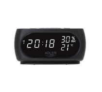Adler AD 1186 alarm clock Digital alarm clock Black (123B96C347EBBE5CDEAAD0FC6F3DFD63899F62CD)