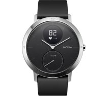 Smartwatch Withings Activité Steel HR Czarny  (HWA03-40black-All-Inter) (HWA03-40black-All-Inter)