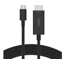 Belkin USB-C to HDMI 2.1 Cable 2m, black AVC012bt2MBK (AVC012bt2MBK)