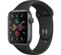 Apple Watch Series 5 44mm Aluminium GPS Space Gray (lietots, stāvoklis B) (fhlc30m2mltt)