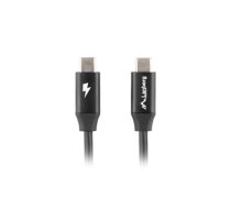 LANBERG CABLE USB-C M/M 2.0 0.5m PREMIUM QC 4.0 PD (844CE06341003787410C9F52406C646DE539D484)