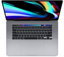 MacBook Pro 2019 Retina 16" 4xUSB-C - Core i7 2.6GHz / 16GB / 512GB SSD Space Gray (lietots, stāvoklis C) (c17zmhaqmd6m)