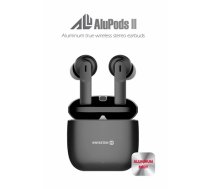 Swissten ALUPODS II TWS Bluetooth Stereo Earbuds with Microphone (54300200)