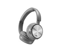 Swissten TRIX Headphones Wireless Head-band Bluetooth Silver (8595217465183)