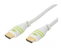 Techly 2m High Speed ​​HDMI Cable with Ethernet A/A M/M White ICOC HDMI-4-020WH (ICOC-HDMI-4-020WH)