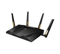 ASUS RT-AX88U Pro wireless router Multi-Gigabit Ethernet Dual-band (2.4 GHz / 5 GHz) Black (RT-AX88UPRO)
