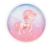 Hama Magical Unicorn Quartz clock Round Blue, Pink, White (186426)