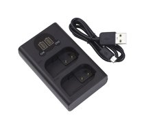 Charger PANASONIC DMW-BLK22, Dual (CH980376)