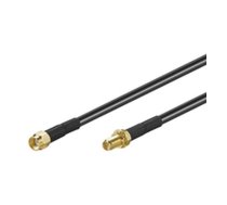 Goobay RP-SMA FM 300 3.0m coaxial cable 3 m Black (SMA-FM300)