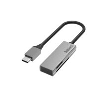 Hama 00200131 card reader USB 3.2 Gen 1 (3.1 Gen 1) Type-C Silver (00200131)