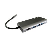 LC-Power LC-HUB-C-MULTI-5 notebook dock/port replicator Wired USB 3.2 Gen 1 (3.1 Gen 1) Type-C Anth (LC-HUB-C-MULTI-5)