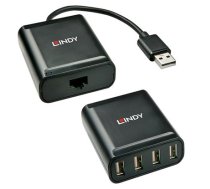 Lindy USB 2.0 Cat.5 Extender 60m, 4 Ports (42679)